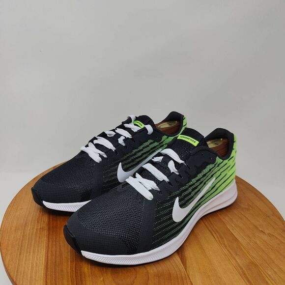 Nike Downshifter 8 GS Running Shoes- Womens- Size 7.5- Gray Green- [922853-011] - Picture 11 of 12